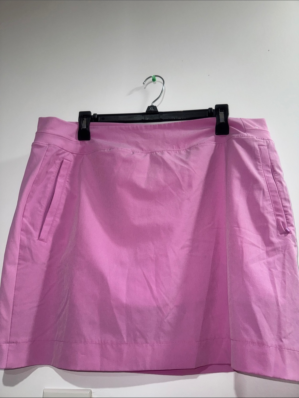 A-Line Pink Women's Skirt with Clean Waistband